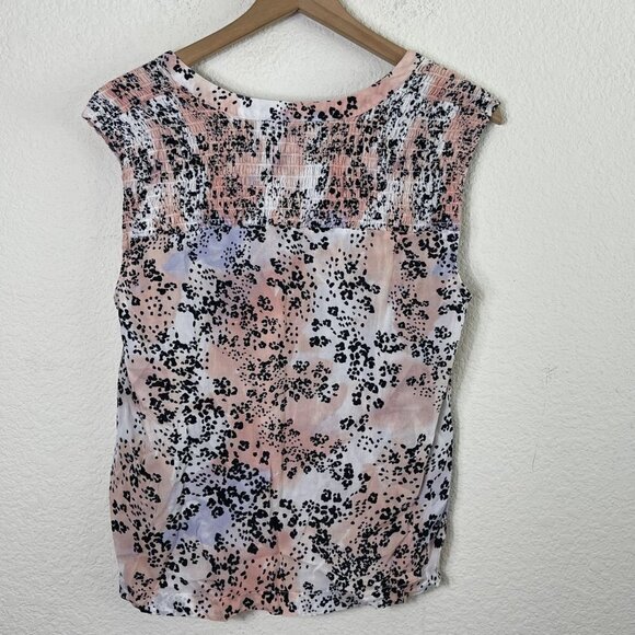 Cloth & Stone for Anthropologie Leopard Print Sleeveless Top – Petite Medium - Picture 10 of 11